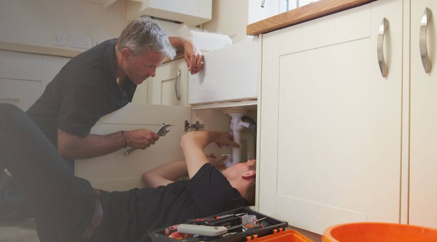 Professional burst pipe repair services in Arp, TX